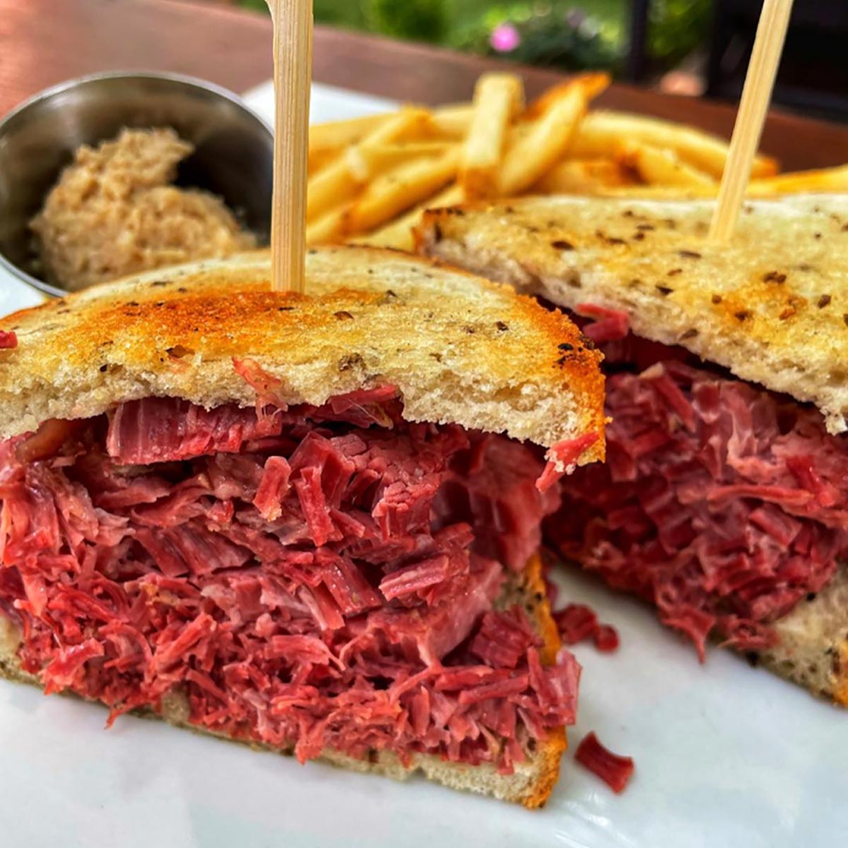 All Saints Public House St. Patricks Day Special Mile High Corned Beef